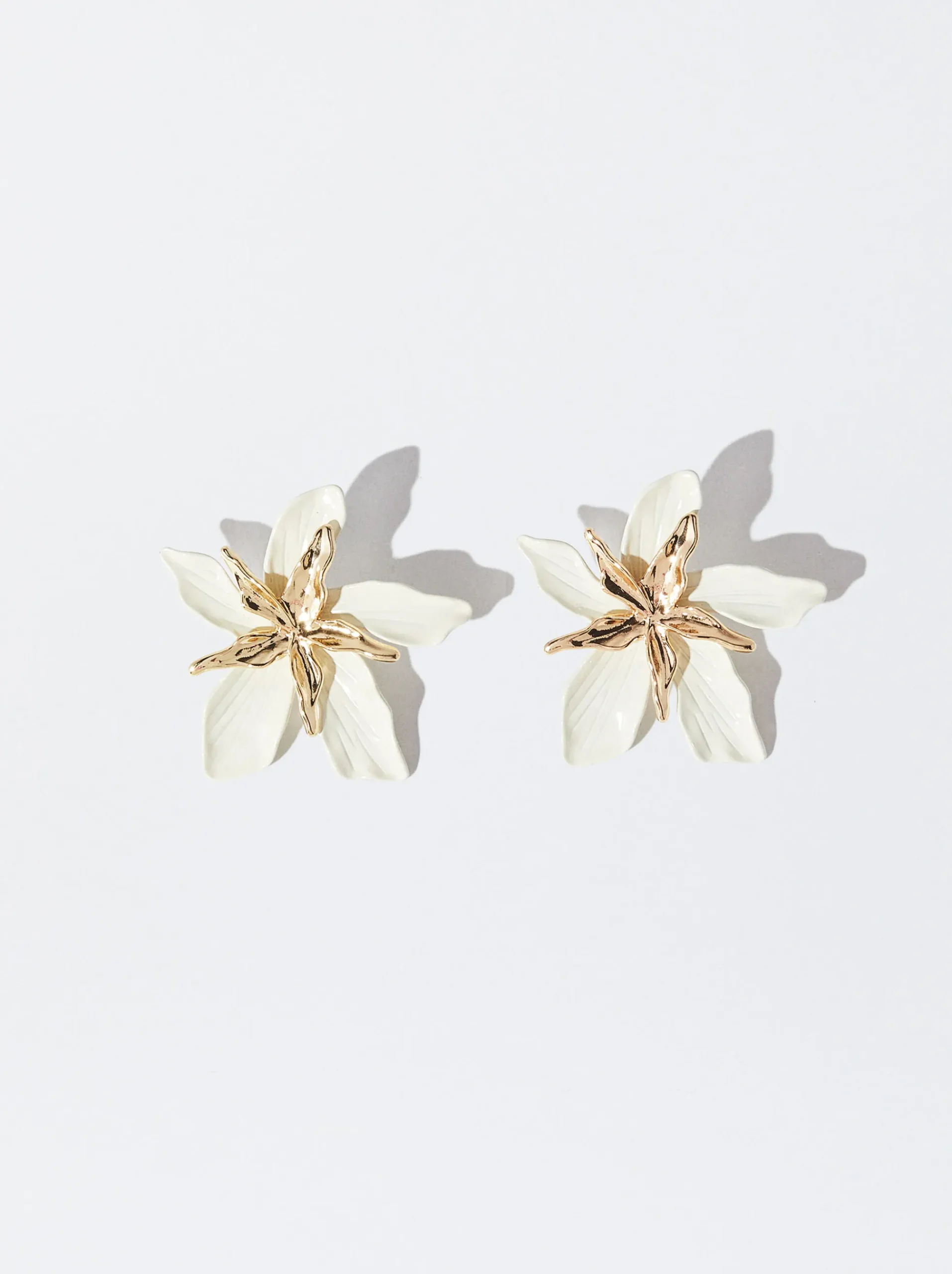 Enamel Flower Earrings|Parfois Discount