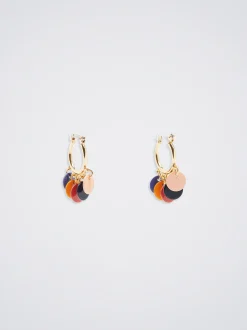 Enamel Hoop Earrings|Parfois Best Sale