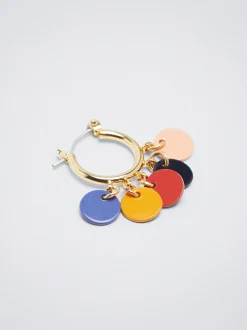 Enamel Hoop Earrings|Parfois Best Sale