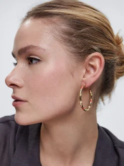 Enamel Hoop Earrings|Parfois Cheap