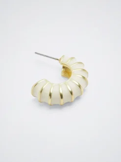 Enamel Hoop Earrings|Parfois Cheap