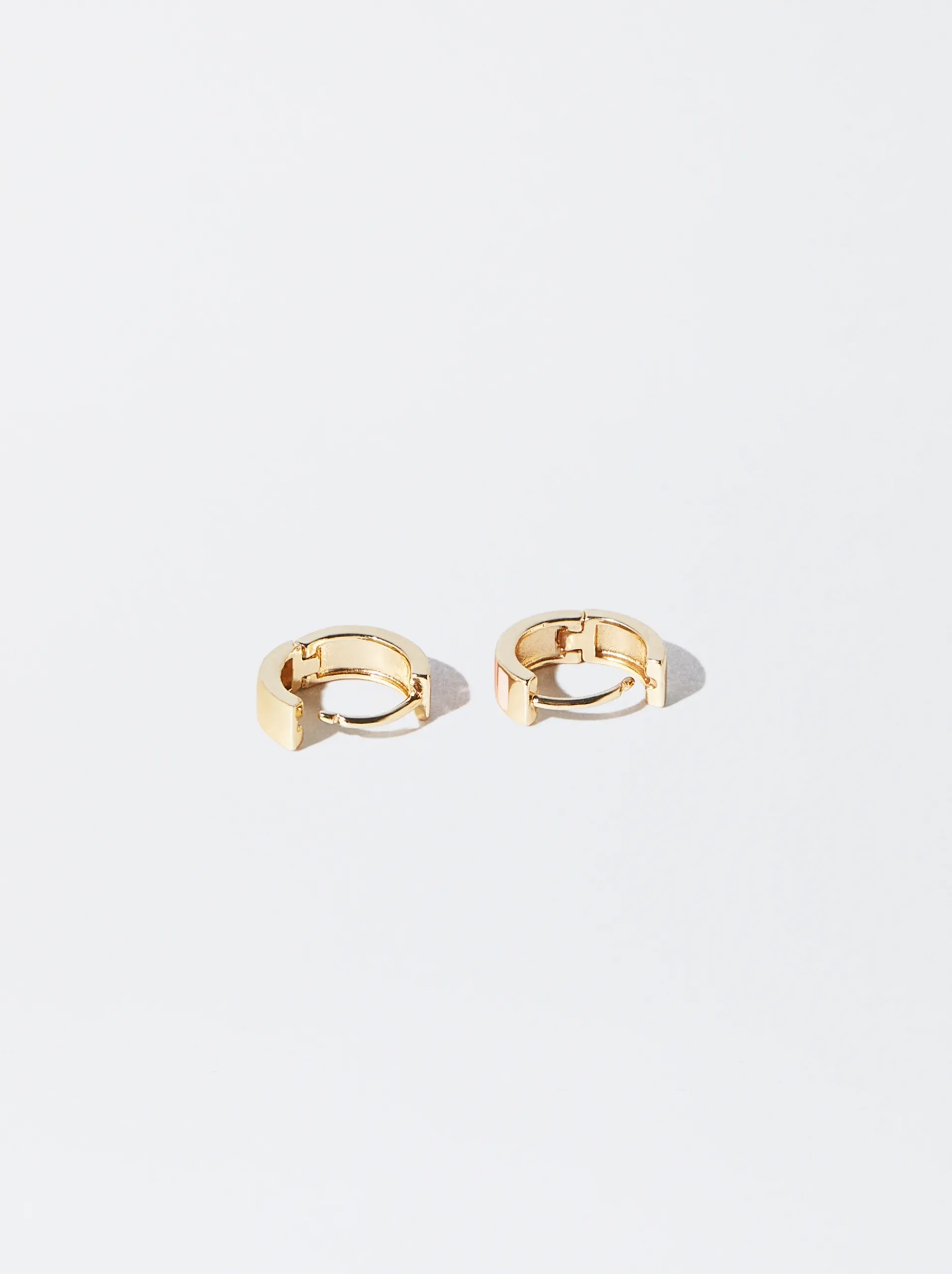 Enamel Hoop Earrings|Parfois Best Sale