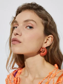 Enamel Shell Earrings|Parfois Store