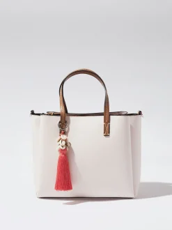 Everyday Tote Bag With Detachable Pendant|Parfois Shop