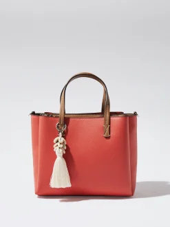 Everyday Tote Bag With Detachable Pendant|Parfois Store