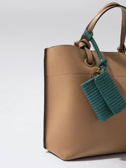 Everyday Tote Bag With Pendant|Parfois Discount