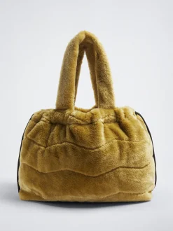 Faux Fur Tote Bag|Parfois Sale
