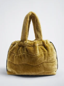 Faux Fur Tote Bag|Parfois New