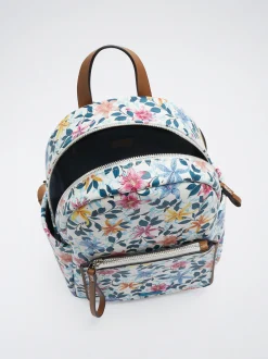 Floral Print Backpack|Parfois Clearance