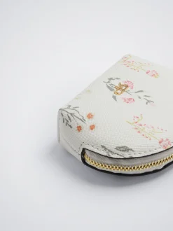 Floral Print Coin Purse|Parfois Online