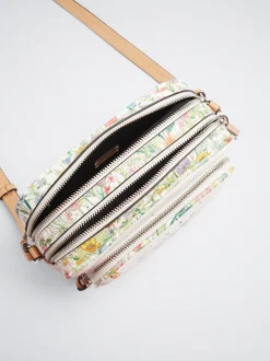 Floral Print Crossbody Bag|Parfois Hot