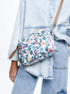 Floral Print Crossbody Bag|Parfois Flash Sale
