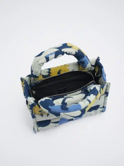 Floral Print Denim Tote Bag|Parfois Hot