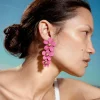Flower Clip Earrings|Parfois Clearance