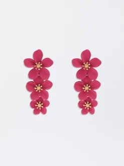 Flower Clip Earrings|Parfois Online