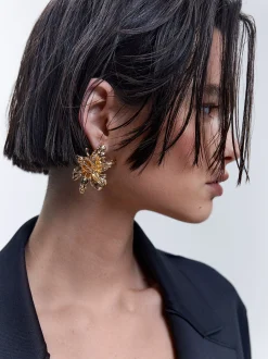 Flower Earrings|Parfois Hot