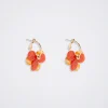 Flower Hoop Earrings|Parfois Store