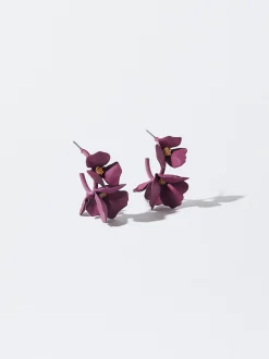 Flower Hoop Earrings|Parfois Flash Sale