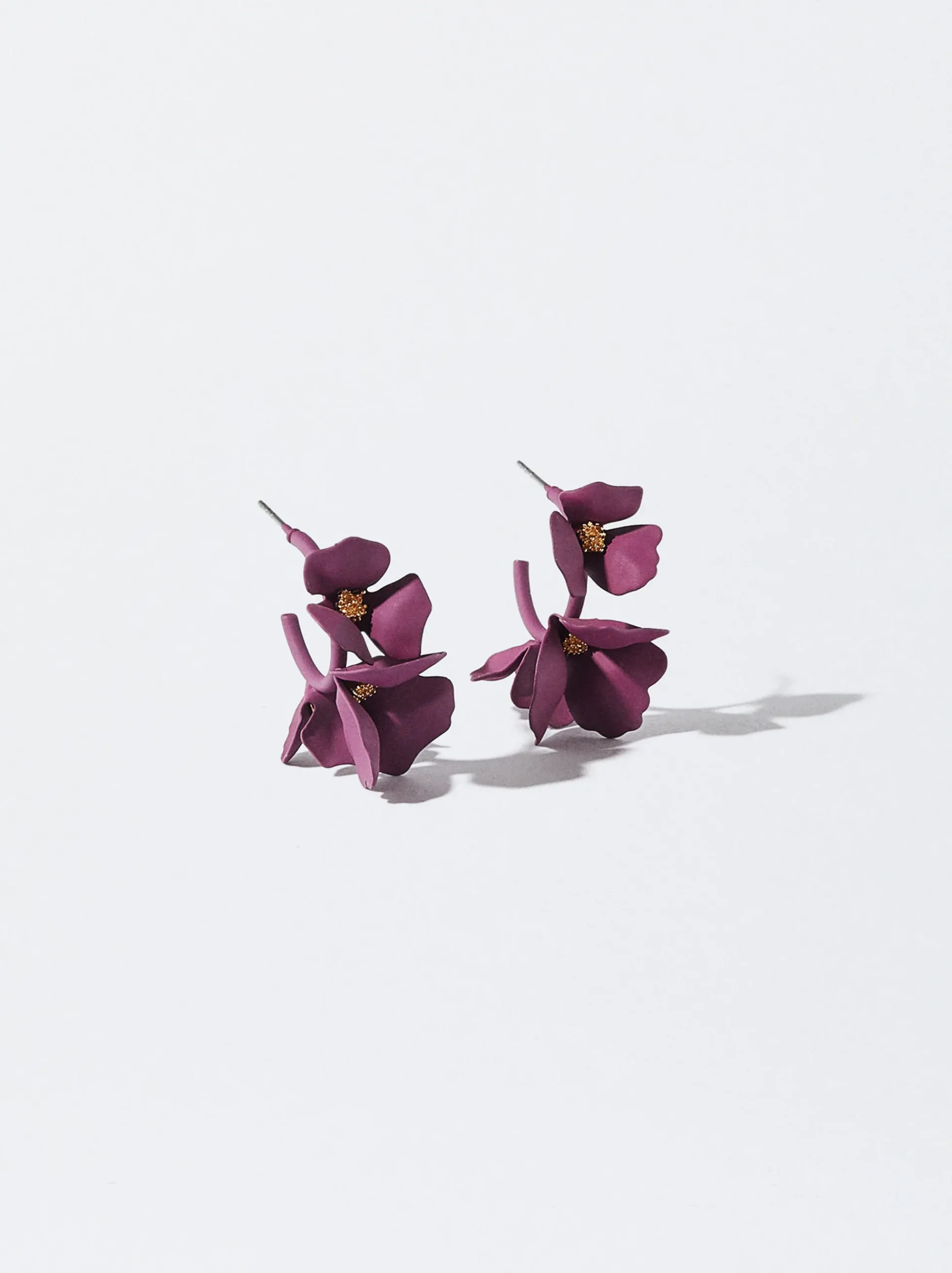Flower Hoop Earrings|Parfois Flash Sale