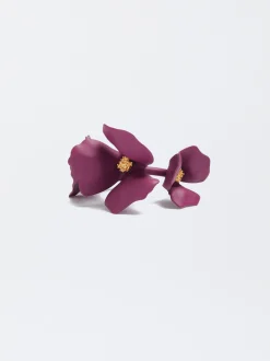 Flower Hoop Earrings|Parfois Flash Sale