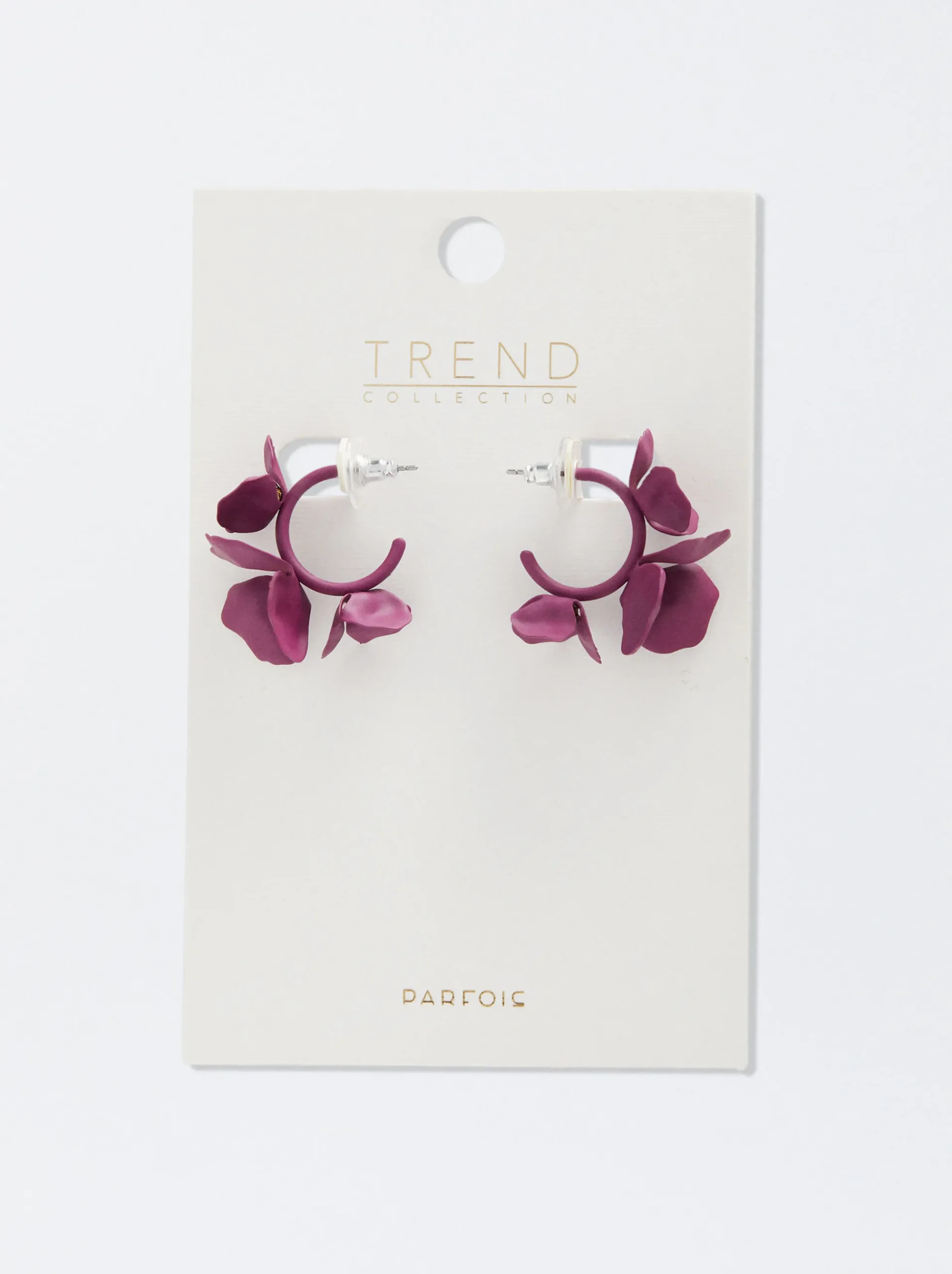 Flower Hoop Earrings|Parfois Flash Sale