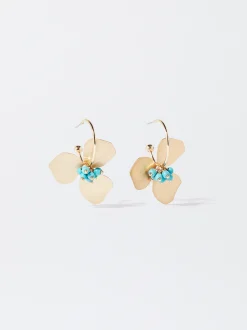 Flower Hoop Earrings|Parfois Sale