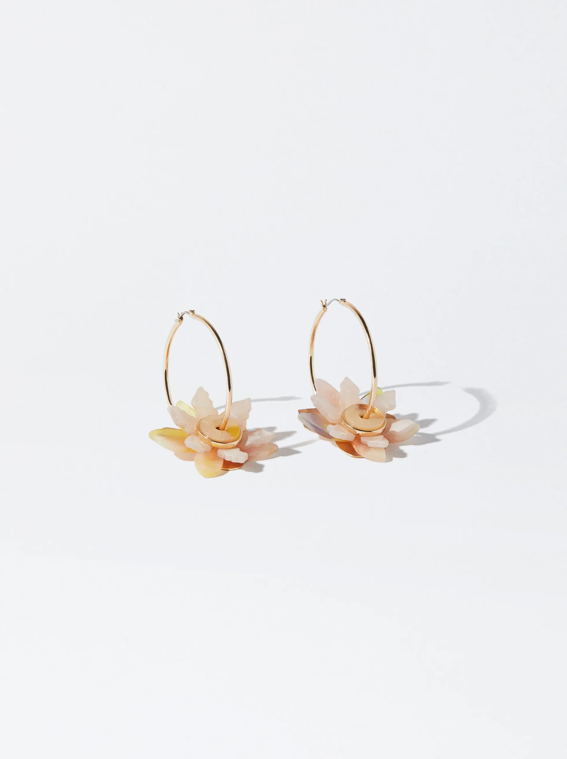 Flower Hoop Earrings|Parfois Flash Sale