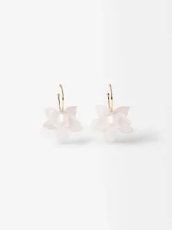 Flower Hoop Earrings|Parfois Discount