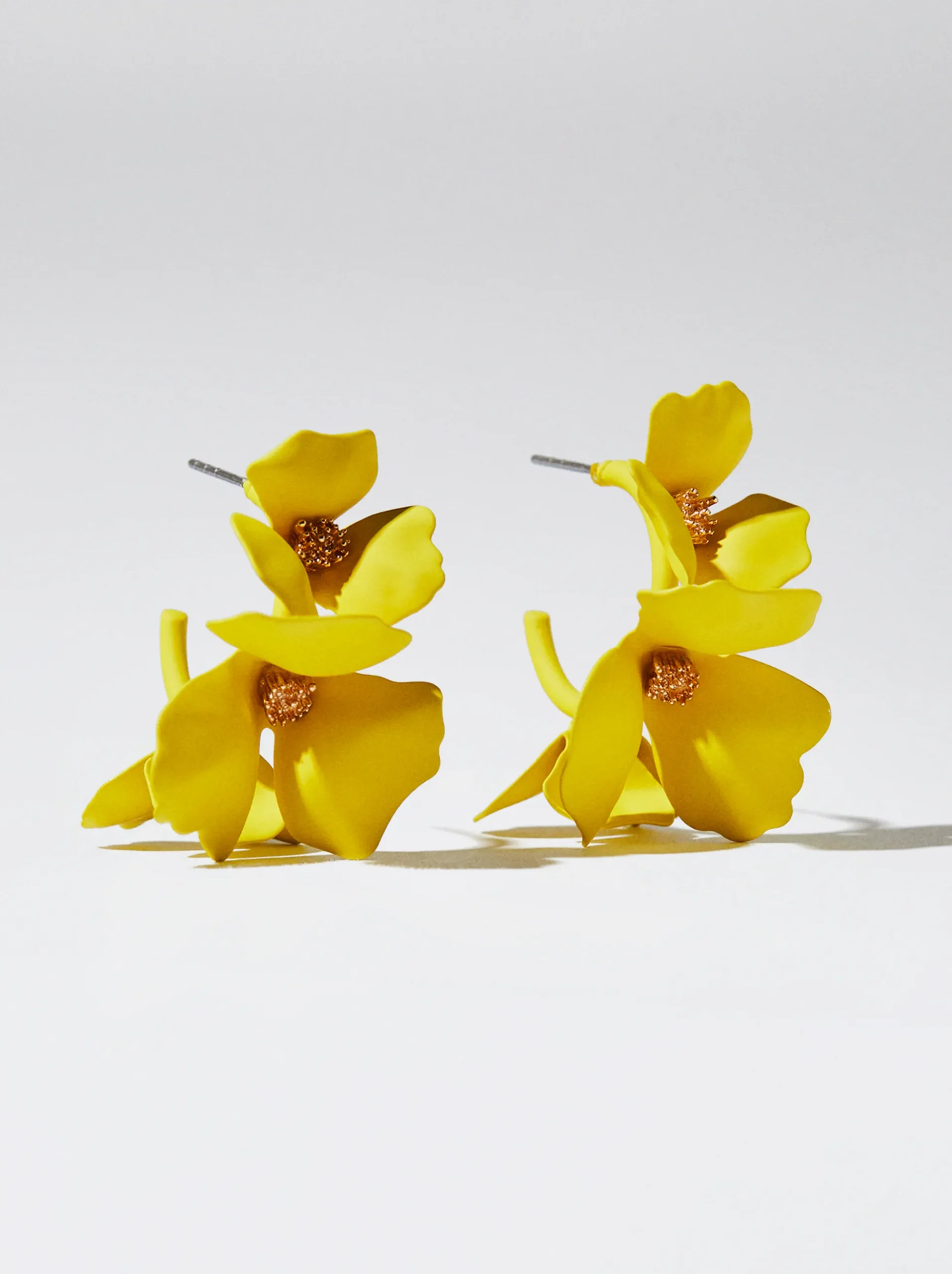 Flower Hoop Earrings|Parfois Best Sale