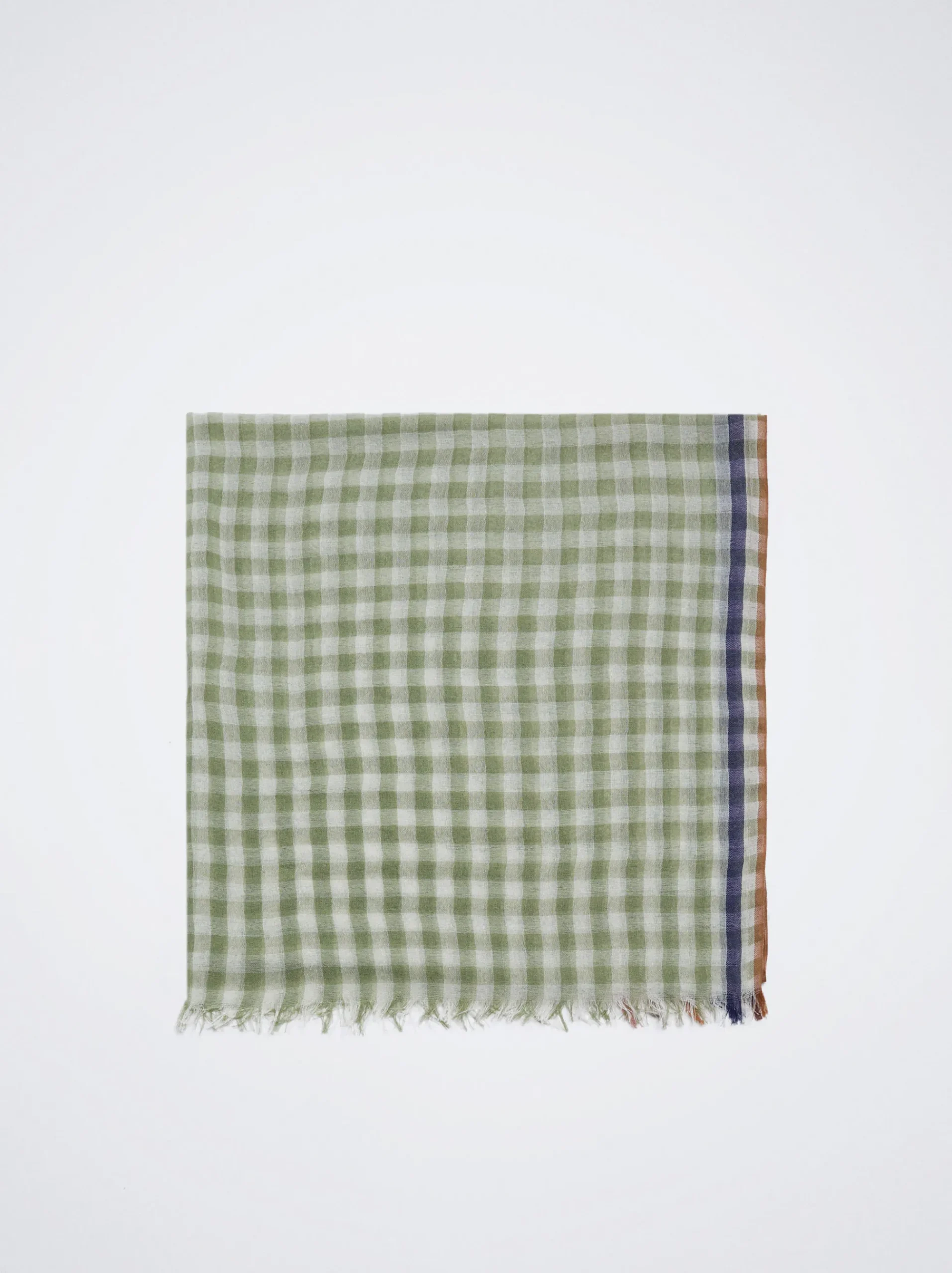 Gingham Scarf With Wool|Parfois Fashion