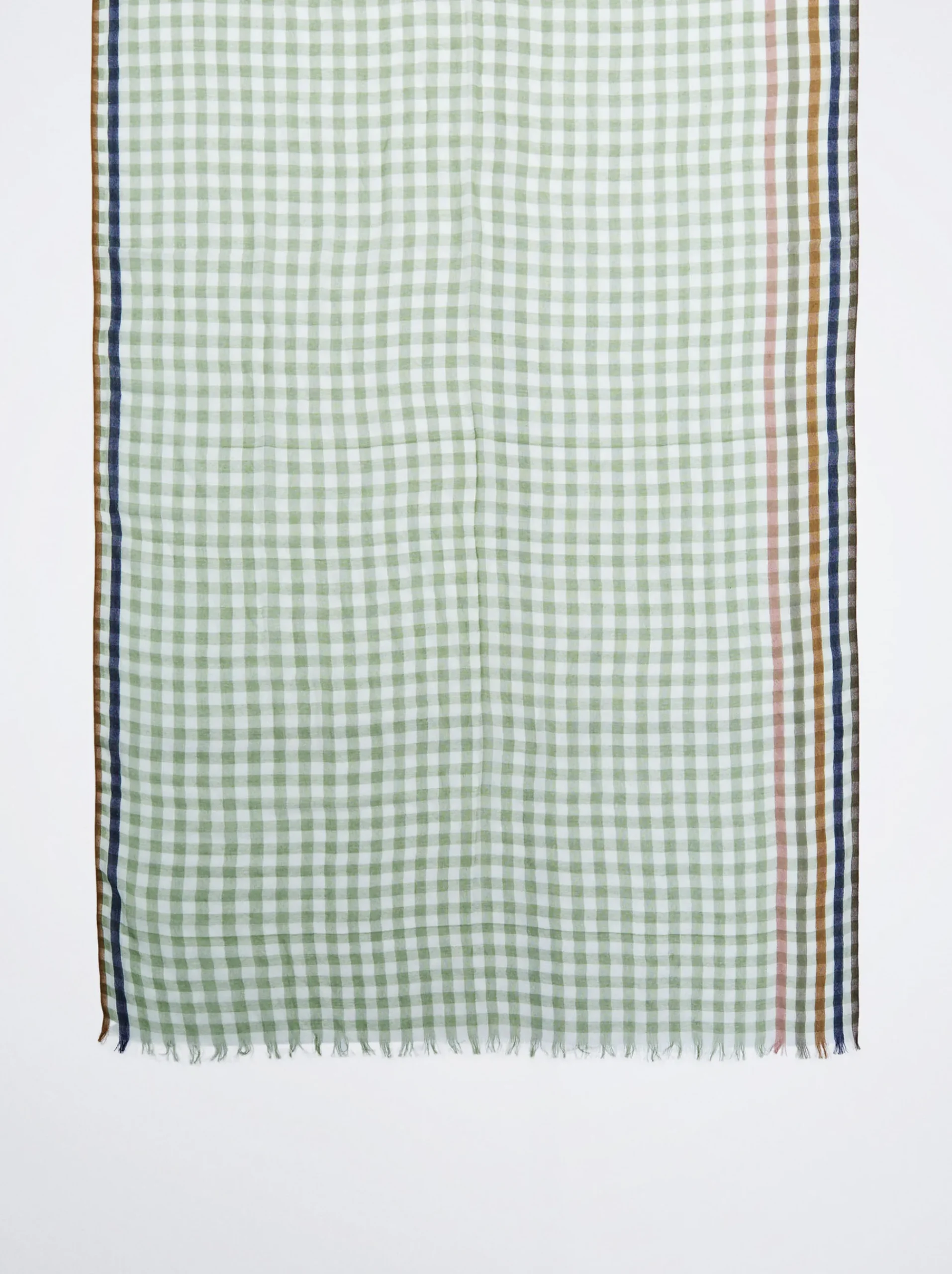 Gingham Scarf With Wool|Parfois Fashion