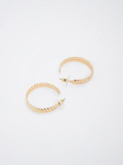Gold Hoop Earrings|Parfois Online