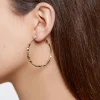 Gold Hoop Earrings|Parfois Fashion