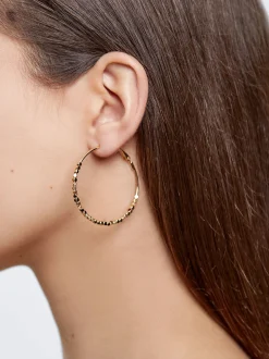 Gold Hoop Earrings|Parfois Fashion