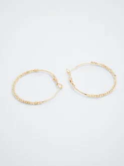 Gold Hoop Earrings|Parfois Fashion