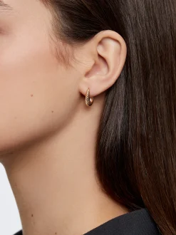 Gold Hoop Earrings|Parfois Flash Sale