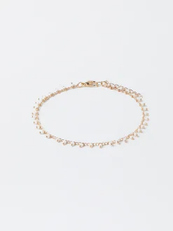Gold Resin Anklet Bracelet|Parfois Sale