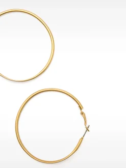 Brushed Hoop Earrings|Parfois Best