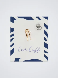 Ear Cuff With Zirconia|Parfois Fashion