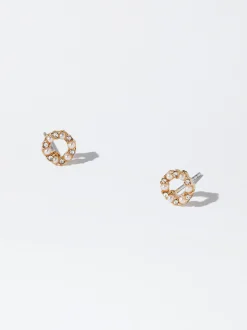 Earrings With Crystals|Parfois Shop