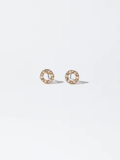 Earrings With Crystals|Parfois Flash Sale