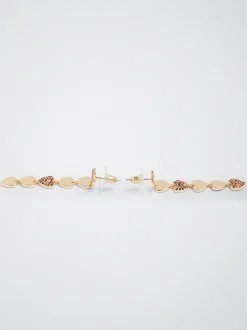 Earrings With Heart And Zirconia|Parfois Online