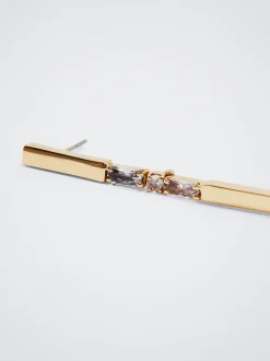 Earrings With Zirconia|Parfois Online
