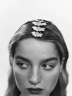 Hair Comb With Flowers|Parfois Store