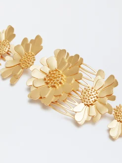 Hair Comb With Flowers|Parfois Store