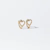 Hoop Earrings With Heart|Parfois Best