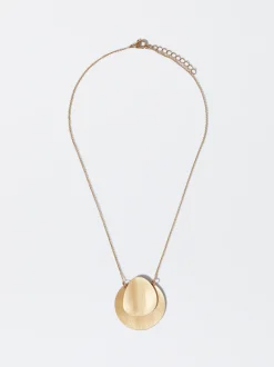Necklace With Medallion|Parfois Flash Sale