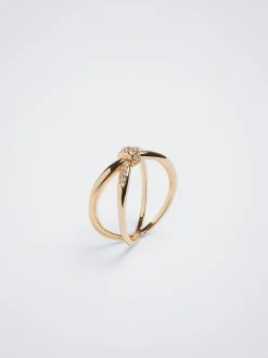 Ring With Zirconia|Parfois Shop