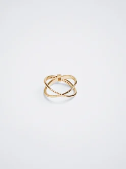 Ring With Zirconia|Parfois Shop