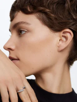 Golden Stainless Steel Ring|Parfois Discount